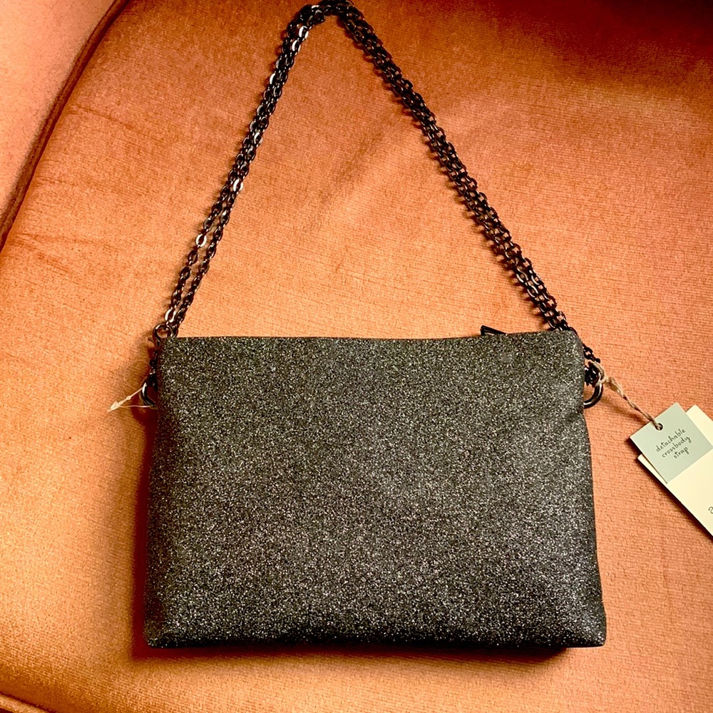 🏠Black glitter handbag 🔸♦️